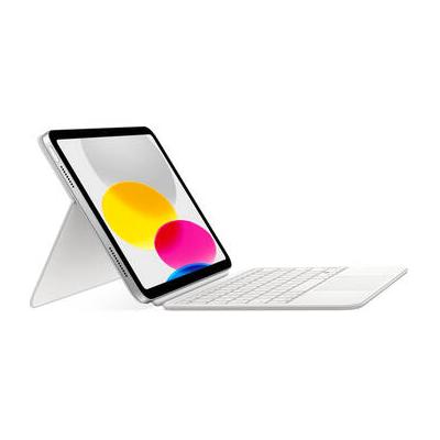 Apple Magic Keyboard Folio for 10th Gen iPad (White, US English) MQDP3LL/A