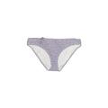 J.Crew Swimsuit Bottoms: Purple Print Swimwear - Women's Size Large