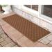 Matterly WaterHog Cordova Indoor Outdoor Door Mat Synthetics in Brown | Rectangle 1'8" x 5' | Wayfair 20326522260