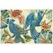 "Liora Manne Esencia Flora Fauna Indoor/Outdoor Mat Cream 1'11"" x 4'11"" - Trans Ocean ECNR5959912"