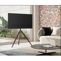 Fitueyes Floor TV Stand for 37 43 50 55 65 Inch TV, Wood in Black | 52.5 H x 36.7 W in | Wayfair WFF08P1441L-2