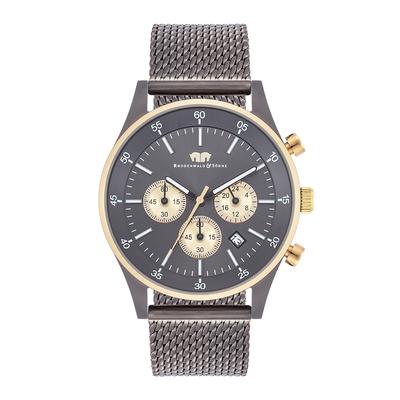 Rhodenwald & Söhne Chronograph Goodwill in Gelbgold/Anthrazit Edelstahl Anthrazit 230,0 mm Herren Image
