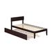 Viv + Rae™ Farrah Solid Wood Platform Standard Bed w/ Trundle by Three Posts™ Wood in Brown | Twin XL | Wayfair B8DE4253C8D94574AC10F3427A2B1053