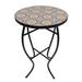 Canora Grey Audraya Outdoor Side Table Metal in Gray | 14 H x 14 W x 21 D in | Wayfair 1BDC470EA5194A7CAF00AFE8CE8004B1