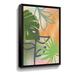 Bay Isle Home™ A Walk in the Park - Painting Metal in Green/Orange/Pink | 48 H x 32 W x 2 D in | Wayfair 934615FB058E4DBFAE9D03BA068EA950