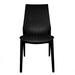 Corrigan Studio® Kent Outdoor Dining Chair, Set Of 2 in Black | 35 H x 19 W x 22 D in | Wayfair 793695B8BD4F42A8A39A6B047FFD55A4