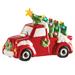 The Holiday Aisle® LED Lighted Vintage Red Truck Holiday Decoration Ceramic/Plastic | 6.38 H x 9 W x 4.63 D in | Wayfair