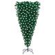 The Holiday Aisle® Upside-down Artificial Pre-lit Christmas Tree Party Decoration Green, Steel | 47.2 W x 21.7 D in | Wayfair