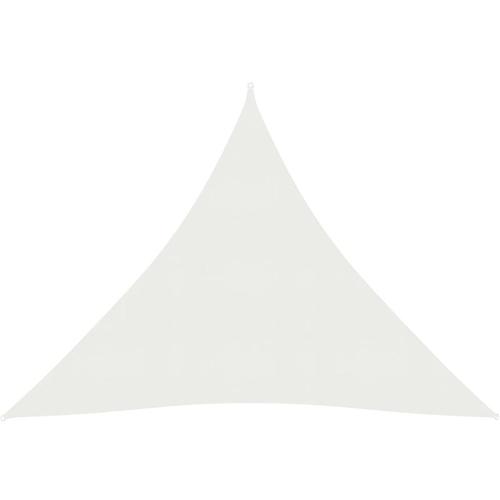 Sonnensegel,Sonnenschutzsegel 160 g/m² Weiß 4,5×4,5×4,5 m hdpe vidaXL
