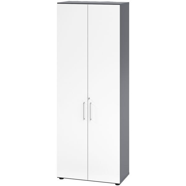 HAMMERBACHER Aktenschrank »Z-Line« 80 cm breit 6 OH grau, 80x215.6x42 cm Image