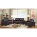 Newbury 71 in. W Flared Arm Faux Leather Straight Sofa - 32"L x 71"W x 36"H