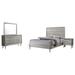 Coaster Furniture Ramon Metallic Sterling 4-piece Panel Bedroom Set