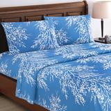 SL SPIRIT LINEN HOME EST. 1988 Foliage Microfiber Sheet Set