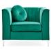 LYKE Home Delaney Channel Tufted Chair
