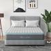 Serweet 12-inch Hybrid Memory Foam 7-Zone Pocket Innerspring Mattress - Blue