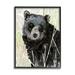 Stupell Industries Painterly Black Bear Abstract Forest Foliage Framed Wall Art 11 x 14 Design by Stellar Design Studio