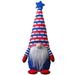 Christmas Saving Clearance! Sruiluo 1Pcs Patriotic Faceless Gnomes Plush Doll Handmade 4th of July Decorations Scandinavian Gnomes Ornaments Home Decor for Indoor and Outdoor Gift for Kids