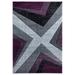 1 ft. 10 in. x 2 ft. 8 in. Bristol Zine Plum Rectangle Accent Rug