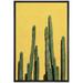 wall26 Framed Canvas Print Wall Art Neon Mexico Colorful Desert Cactus Succulent Nature Wilderness Photography Realism Floral Botanical Multicolor for Living Room Bedroom Office - 16 x24