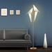 AFANQI 70 Gold Floor Lamp 2 Birds Creative Design Light LED Paper Crane Bird Floor Light for Living Room Bedroom Indoor