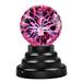 Plasma Ball Touch Sensitive Plasma Globe Science Learning Toy for Kids Bedroom Decorative Lamp Novelty Toy Gift 3 inch