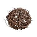 Original Color Earthy Rattan Ball Christmas Celebration Floral Ball Decoration Ball Primary Color Natural Vine Balls