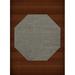 Dalyn Dover Area Rug DV6 Dv6 Silver Blocks Squares 10 x 10 Octagon