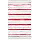 SAFAVIEH Montauk MTK623Q Handwoven Red / Ivory Rug