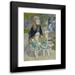 Pierre-Auguste Renoir 13x18 Black Modern Framed Museum Art Print Titled - Mother and Children (La Promenade) (1875-1876)