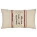 French Country Bon Appetit Decorative Pillow Cover 13 x 22