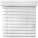 spotblinds Custom Made Cordless 2 Inch Faux Wood Horizontal Window Blind - Child Safe Choose Your Width and Length - This blind will be 44 Inch Wide x 34 Inch Long In Snow White