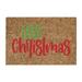 iOPQO Christmas Decoration Christmas Door Mat Carpet Christmas Doormat Personalized Front Door Decoration Christmas Mat B Christmas Party Decorations