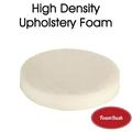 FoamRush 6 Thick x 37 Diameter High Density Upholstery Foam (Bar Stools Seat Cushion Pouf Insert Mediation Cushion Patio Round Cushion Replacement)