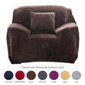 Topchancess Stretch Velvet Sofa Covers for 1/2/3/4 Seater Couch Covers Sofa Slipcovers Couch Protector