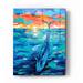 Epic Art Ocean Friends II by Carolee Vitaletti Acrylic Glass Wall Art 12 x16