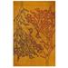 M A Trading MILVINORA052076 Hand Tufted 2069 5.17 ft. x 7.5 ft. Branches Rug - Orange