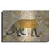 Luxe Metal Art Red Fox Collage I by Nikki Galapon Metal Wall Art 16 x12