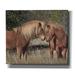 Epic Graffiti Assateague Horses III by Lori Deiter Giclee Canvas Wall Art 30 x26