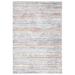 SAFAVIEH Berber Dayna Abstract Shag Area Rug 5 5 x 7 7 Blue Rust/Ivory