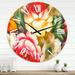 Designart 1 in Quartz Traditional Wall Clock