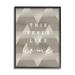 Stupell Industries This Feels Like Home Mountain Pattern Typography Framed Wall Art 24 x 30 Design by Lil Rue