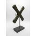 Design Toscano X Form 15 Candleholder Sculpture: Set of Two