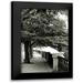 Denardo Laura 11x14 Black Modern Framed Museum Art Print Titled - Park at Dusk II