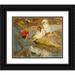 Augustus Koopman 24x20 Black Ornate Framed Double Matted Museum Art Print Titled: The Small Sailing Boat (1904)