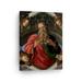 Smile Art Design God the Father and the Virgin Mary by Raphael Art Canvas Print Famous Fine Art Tempera Painting Canvas Wall Art Renaissance Art Home Decor Ready to Hang Made in the USA 17x11