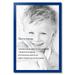 ArtToFrames 24x36 Inch Blue Picture Frame This Blue Wood Poster Frame is Great for Your Art or Photos Comes with 060 Plexi Glass (4118)