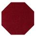 Home Queen Kids Favourite Area Rugs Burgundy - 4 Octagon