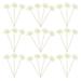 30pcs Rattan Flower Sticks Natural Fragrance Diffuser Aroma Oil Diffuser Flower