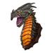 Apmemiss Wholesale The Domineering Evil Dragon Wall Sculpture Decoration