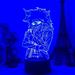 Night Light 3D led Lamp for Kids Anime Nagito Komaeda V3 Lamp 3D Illusion Lamp LED Night Light for boy Bedroom Decor Table Lamp Otaku Birthday